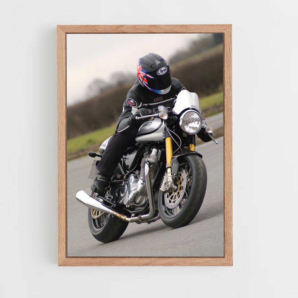 Poster Moto Liberté – affiche Norton (vue 4)